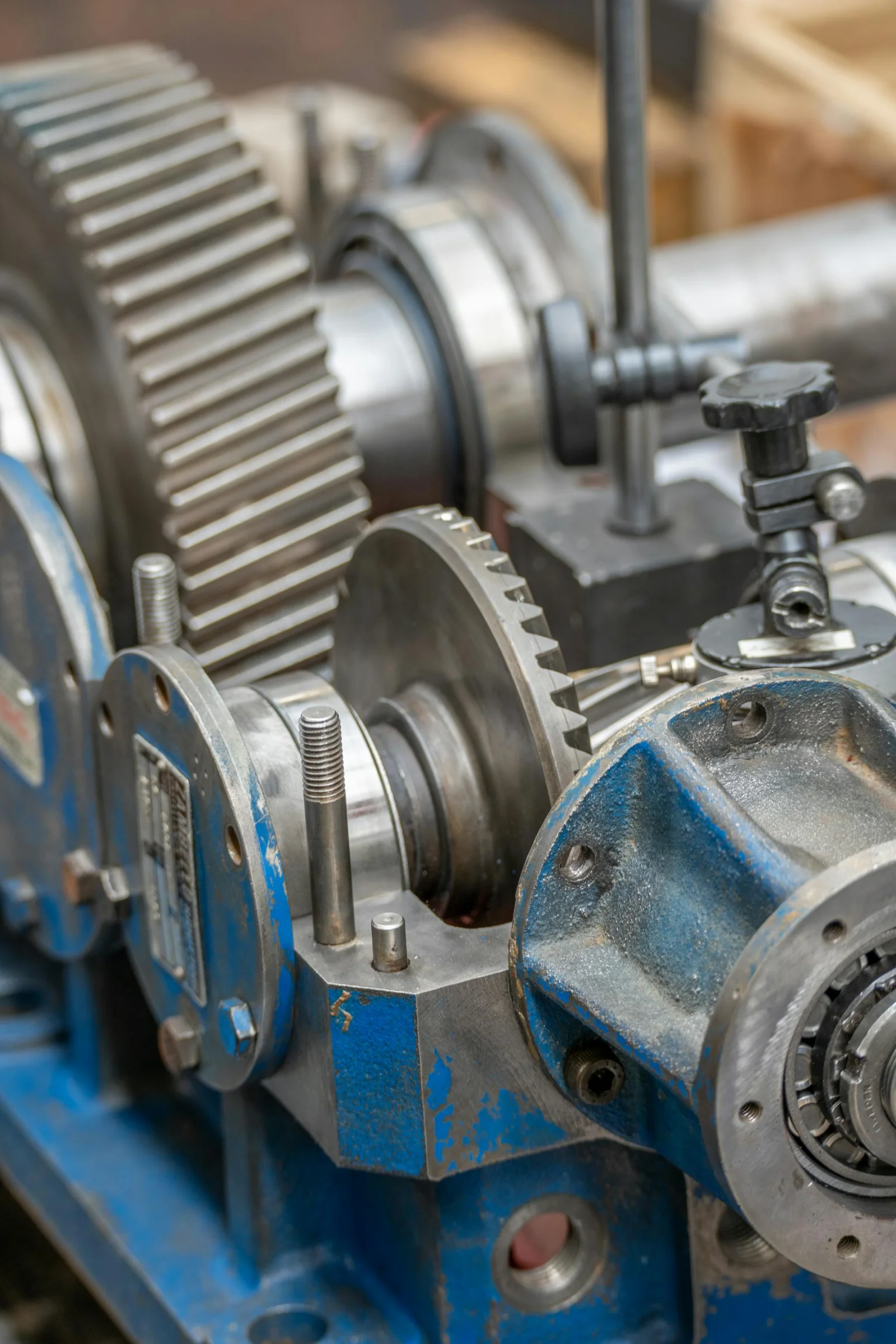 Getriebemotoren als gebrauchte Industriekomponente